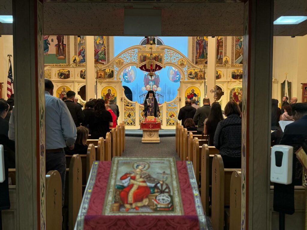 1st Orthros (Matins) 9:00 am & Great Doxology and Divine Liturgy 10:00 am